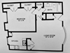 A16 Floor Plan A16 Floor Plan at Chateaux Dupre Apartments, The Barvin Group, Houston, TX, 77063